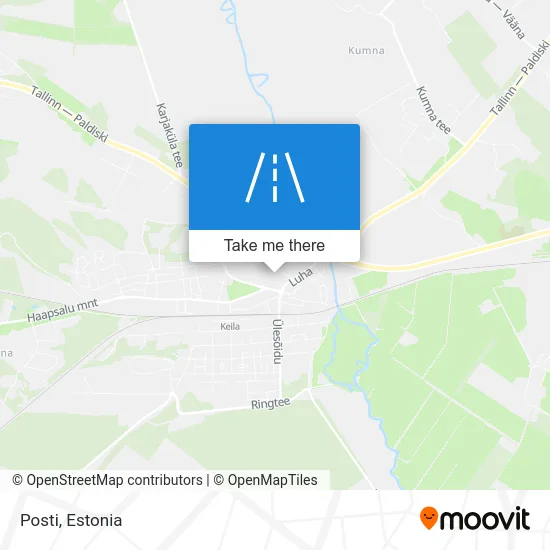 Карта Posti