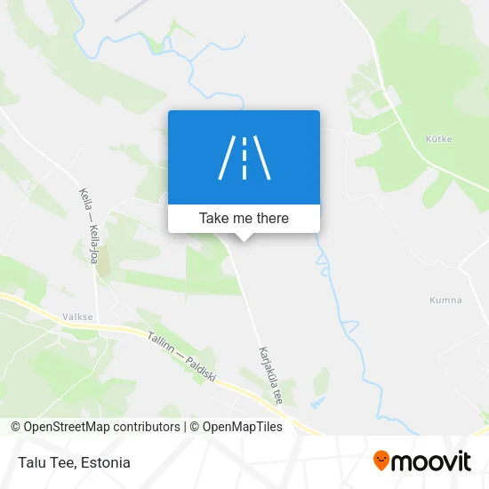 Карта Talu Tee