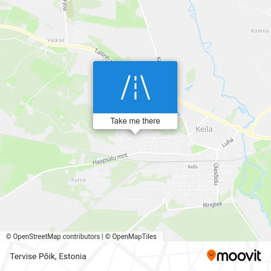 Карта Tervise Põik