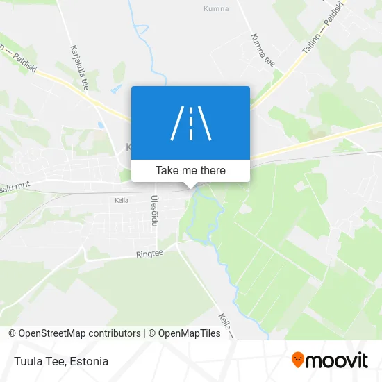 Карта Tuula Tee