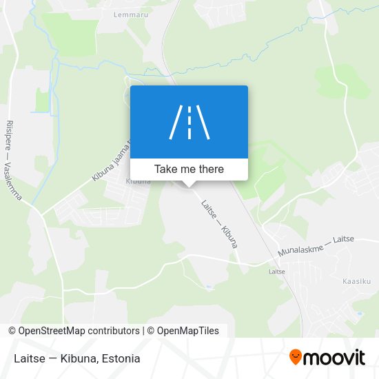 Laitse — Kibuna map