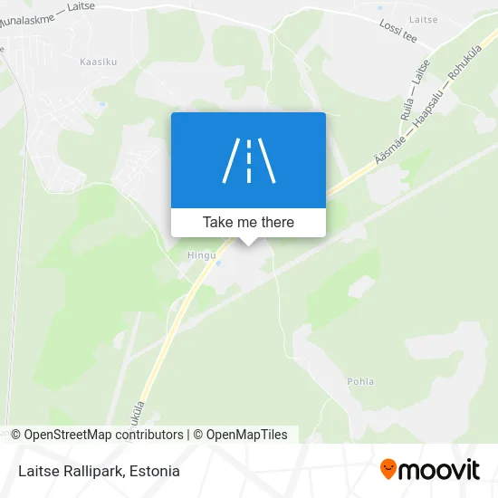 Карта Laitse Rallipark