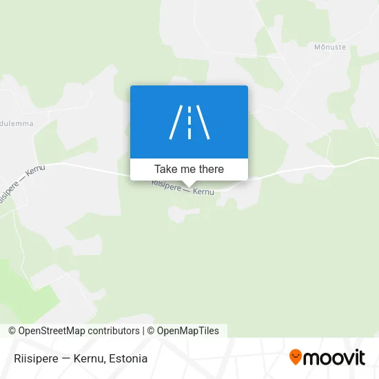 Карта Riisipere — Kernu