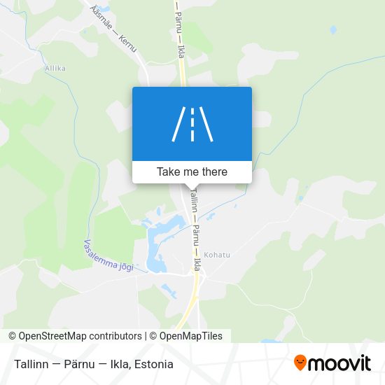 Tallinn — Pärnu — Ikla map