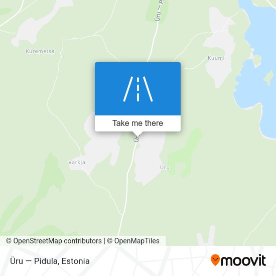 Üru — Pidula map