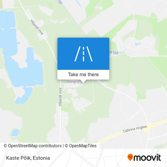 Карта Kaste Põik