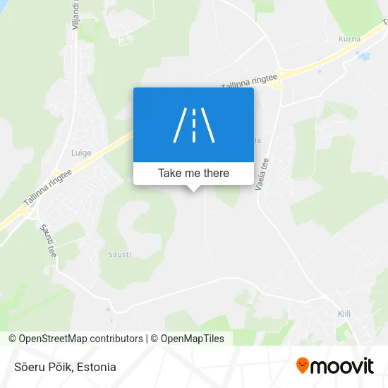 Карта Sõeru Põik