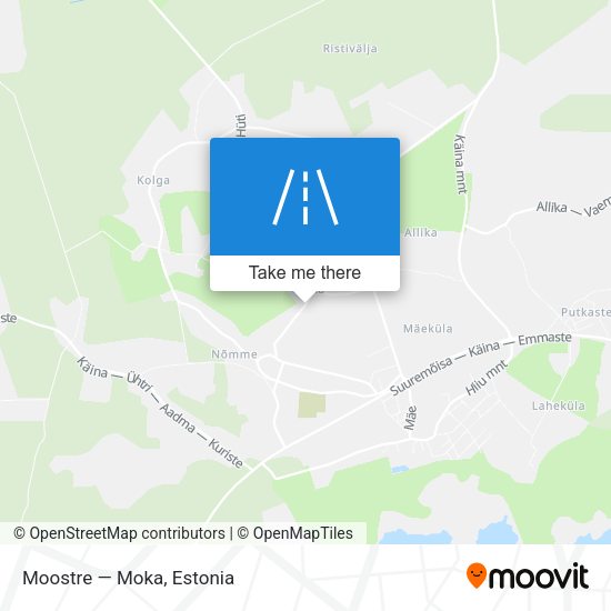 Moostre — Moka map