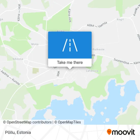 Карта Põllu