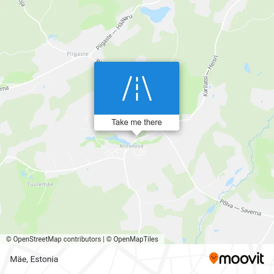 Карта Mäe