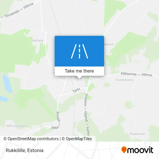 Карта Rukkilille