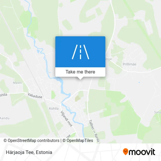 Карта Härjaoja Tee