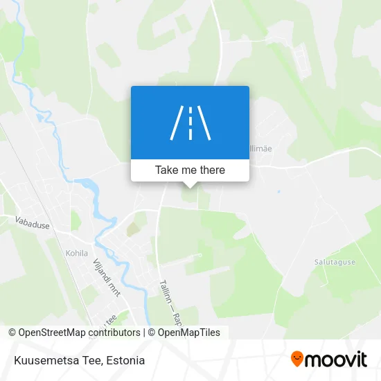 Карта Kuusemetsa Tee