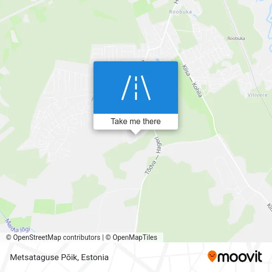 Карта Metsataguse Põik