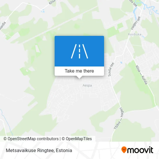 Карта Metsavaikuse Ringtee