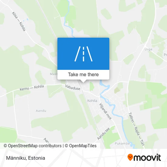 Карта Männiku