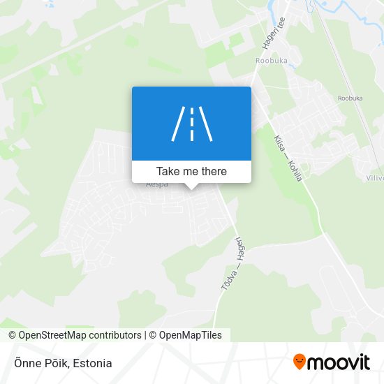 Карта Õnne Põik