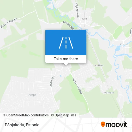 Карта Põhjakodu