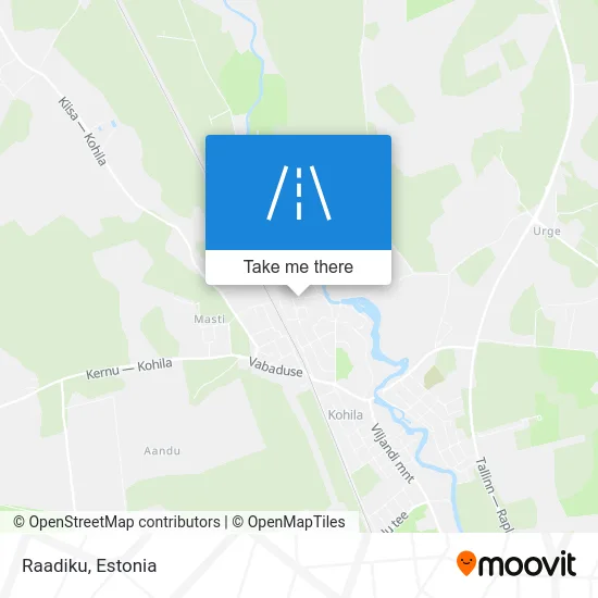 Карта Raadiku