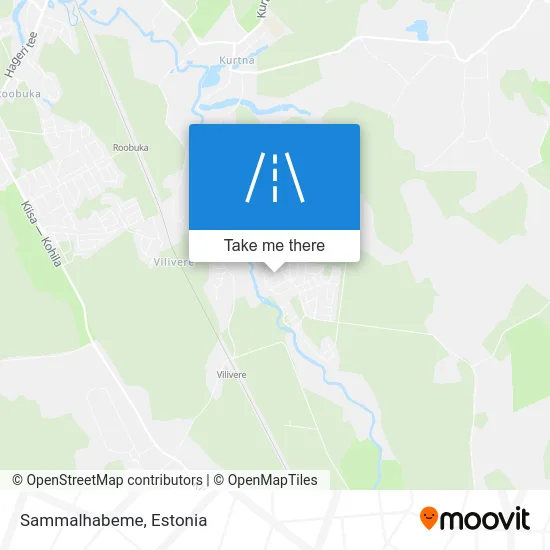 Карта Sammalhabeme