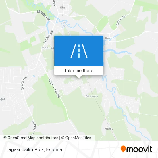 Карта Tagakuusiku Põik