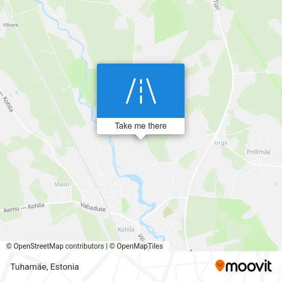 Карта Tuhamäe