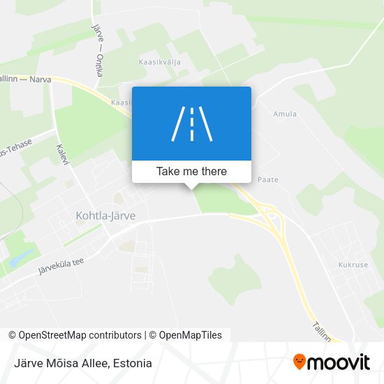 Järve Mõisa Allee map