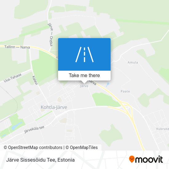 Järve Sissesõidu Tee map