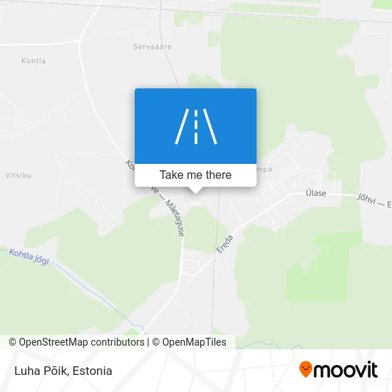 Карта Luha Põik