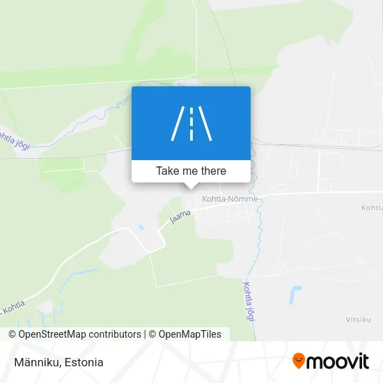 Карта Männiku
