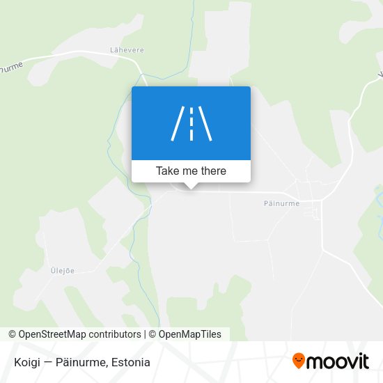 Koigi — Päinurme map