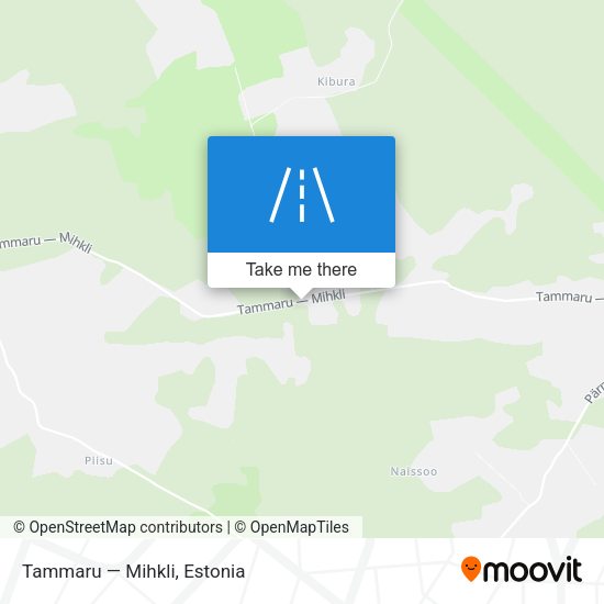 Tammaru — Mihkli map