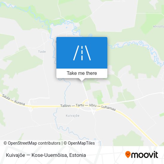 Kuivajõe — Kose-Uuemõisa map