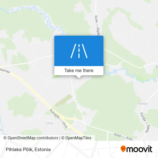 Карта Pihlaka Põik