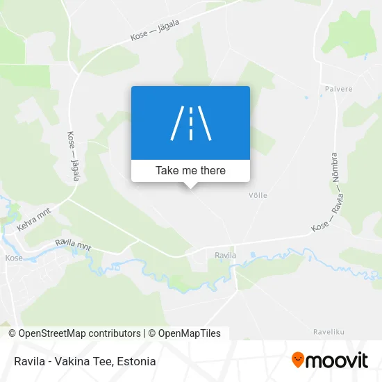 Карта Ravila - Vakina Tee