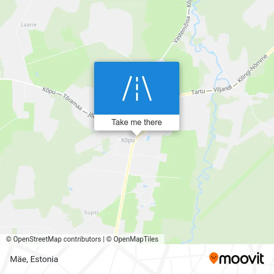 Карта Mäe