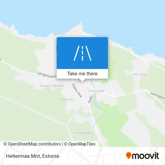 Карта Heltermaa Mnt