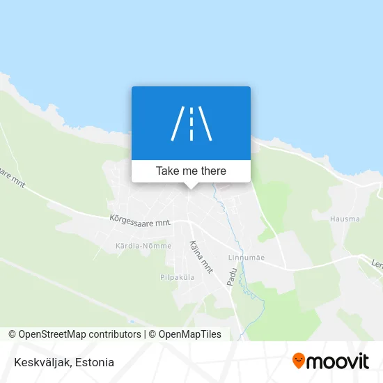 Карта Keskväljak