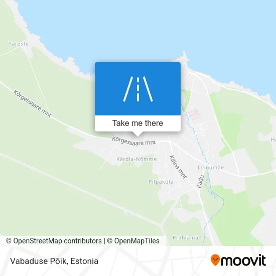 Карта Vabaduse Põik