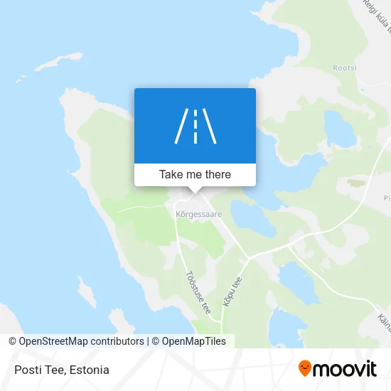 Карта Posti Tee