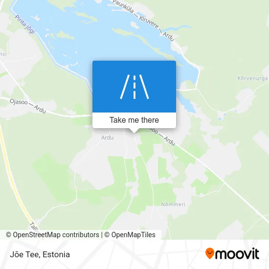 Карта Jõe Tee
