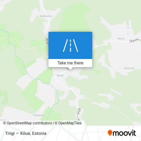 Triigi — Kõue map