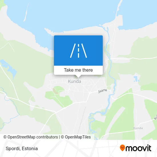 Карта Spordi