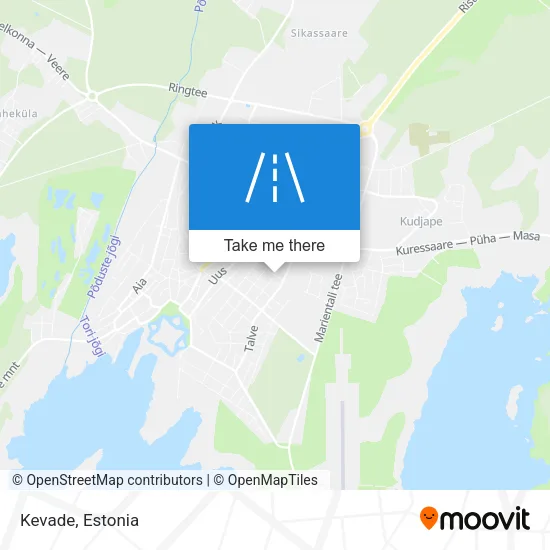 Карта Kevade