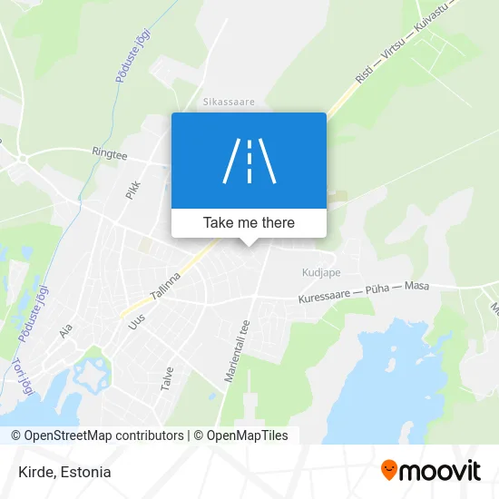 Карта Kirde