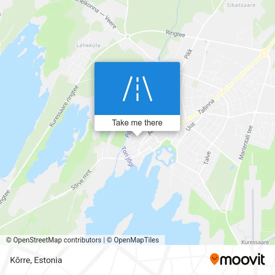 Карта Kõrre