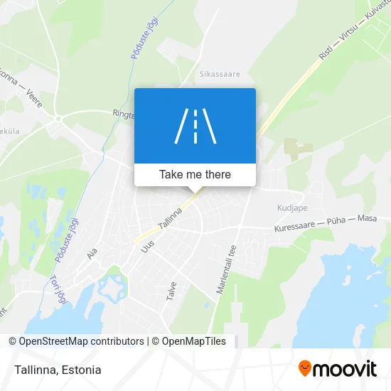 Карта Tallinna