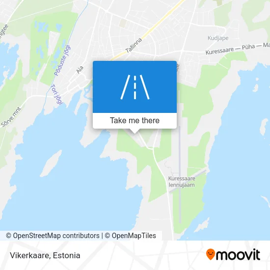 Карта Vikerkaare