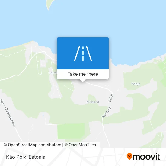 Карта Käo Põik