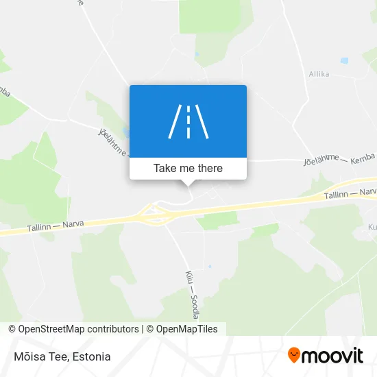 Карта Mõisa Tee
